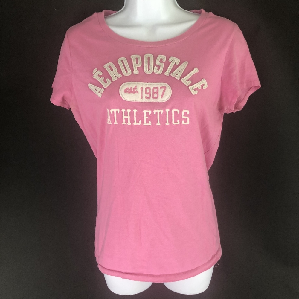 Light pink aeropostale t shirt - L